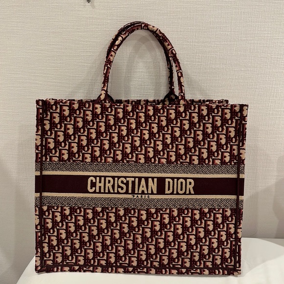 Large Dior Book Tote